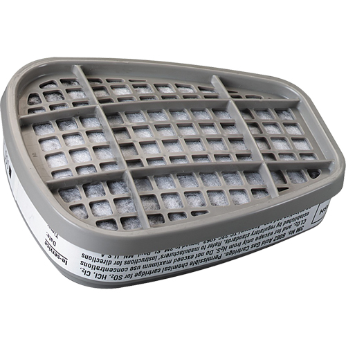 6000 Series Respirator Cartridges, Gas/Vapour Cartridge, Acid Gas R.M.G. Prévention