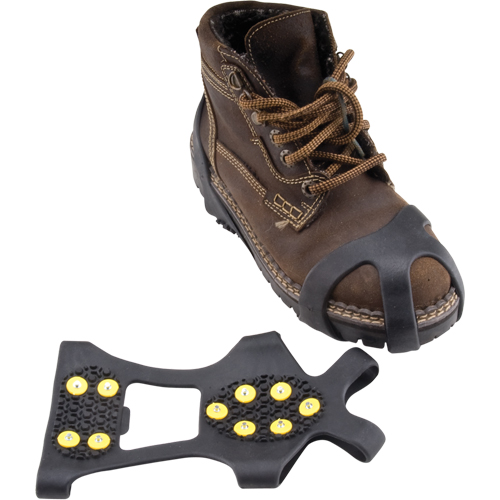 Anti-Slip Ice Cleats, Steel, Stud Traction, Medium R.M.G. Prévention