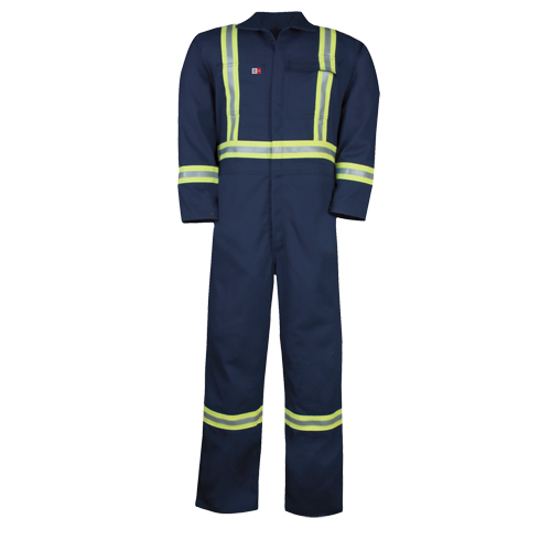 Westex UltraSoft&reg; Unlined Coveralls, Size 34/36, Navy Blue, 12.4 cal/cm2 R.M.G. Prévention