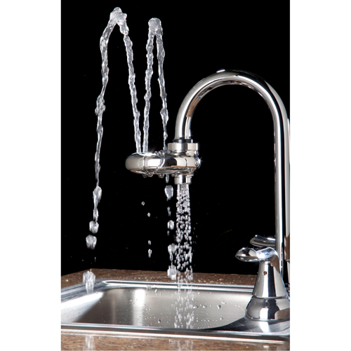 Axion&reg; Eye/Face Wash Station, Sink Mount Installation, Stainless Steel Bowl R.M.G. Prévention