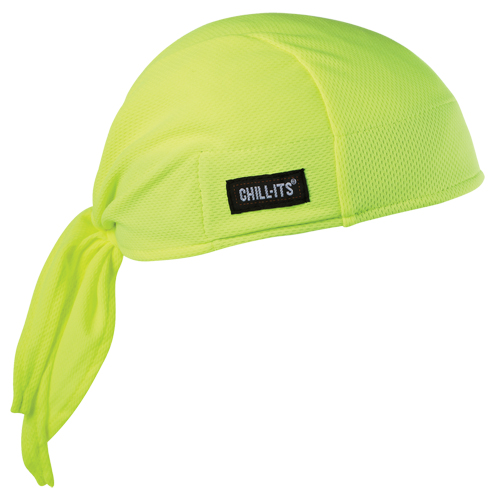 Chill-Its&reg; 6615 Cooling Dew Rags, High Visibility Lime-Yellow R.M.G. Prévention