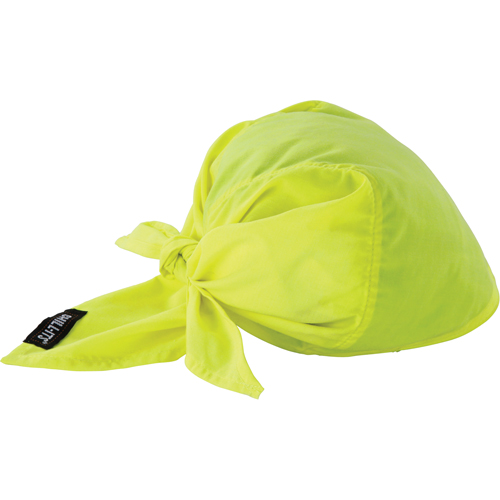 Chill-Its&reg; 6710CT Cooling Triangle Hats, High Visibility Lime-Yellow R.M.G. Prévention