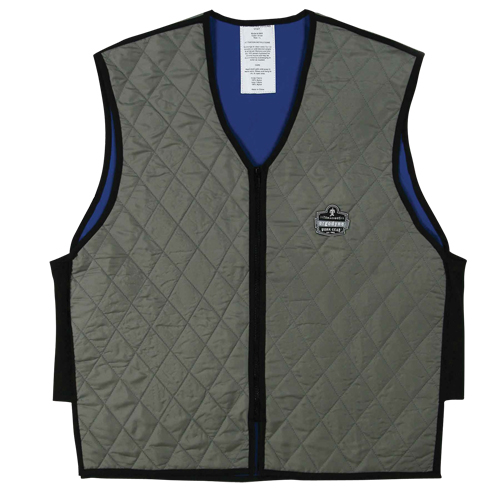 Vestes refroidissantes &agrave; &eacute;vaporation humide Chill-Its 6665, Moyen, Gris R.M.G. Prévention