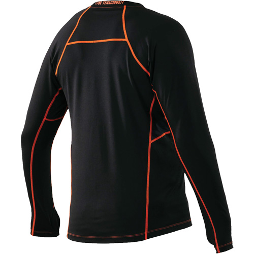 Maillots thermiques &agrave; manches longues, Hommes, Moyen, Noir R.M.G. Prévention