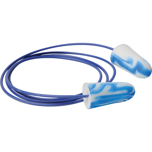 SparkPlugs&reg; Multi-Coloured Foam Earplugs, Bulk - Box, Corded R.M.G. Prévention