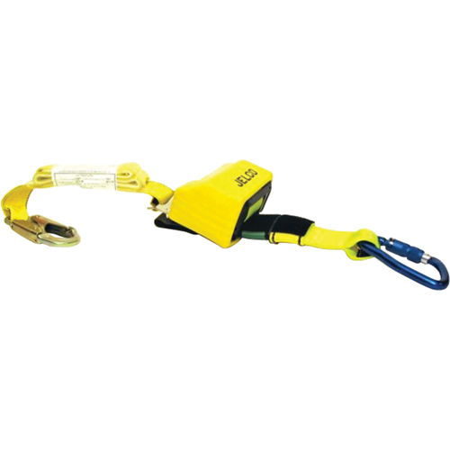 Retractable Lanyard, 9', Nylon, Swivel R.M.G. Prévention