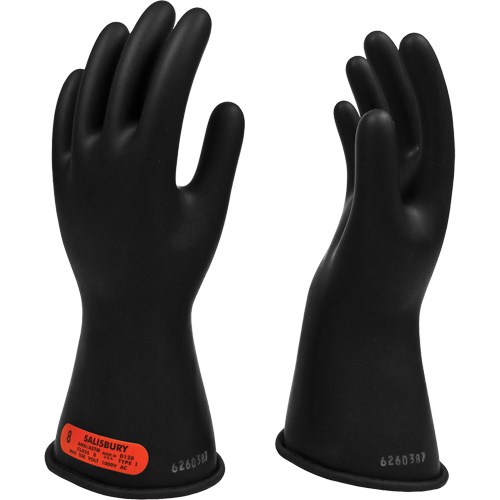 Gants isolants en caoutchouc Salisbury, ASTM classe 0, Taille 7, 11" lo R.M.G. Prévention