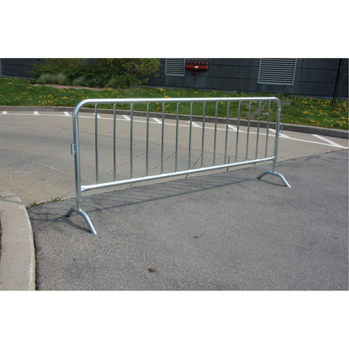 Barri&egrave;re portative, Emboîtables, 102" lo x 40" h, Argent R.M.G. Prévention