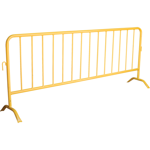 Barri&egrave;re portative, Emboîtables, 102" lo x 40" h, Jaune R.M.G. Prévention