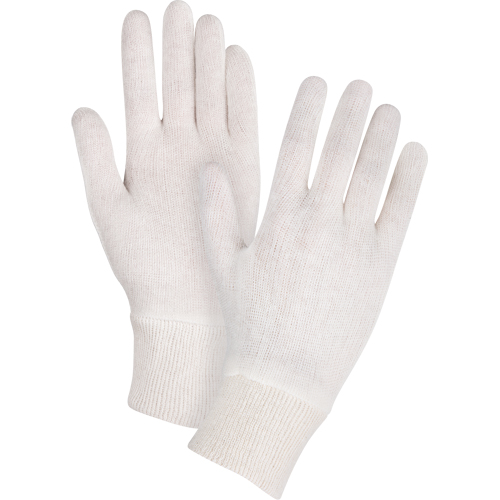 Mediumweight Inspection Gloves, Poly/Cotton, Knit Wrist Cuff, Ladies R.M.G. Prévention