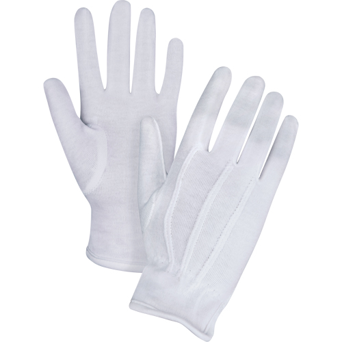 Parade/Waiter's Gloves, Cotton, Hemmed Cuff, Small R.M.G. Prévention
