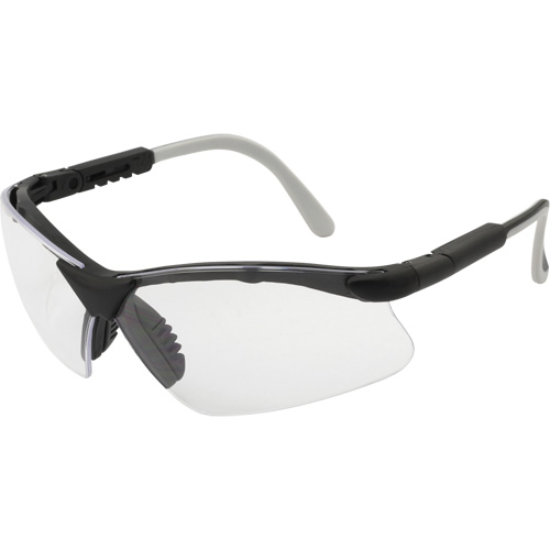Lunettes de s&eacute;curit&eacute; s&eacute;rie Z1600, Lentille Transparent, Anti-&eacute;gratignures, R&eacute;pond ou surpasse la norme CSA Z94.3 R.M.G. Prévention