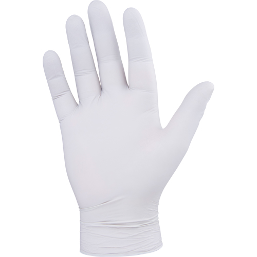 Gants d'examen Kimtech Sterling, Moyen, Nitrile, 3,5 mils, Sans poudre, Blanc, Classe 2 R.M.G. Prévention