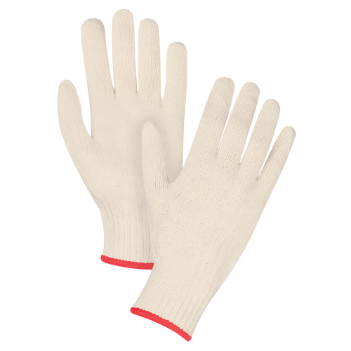 Gants en tricot de poids lourd, Poly/coton, Calibre 7, Petit R.M.G. Prévention