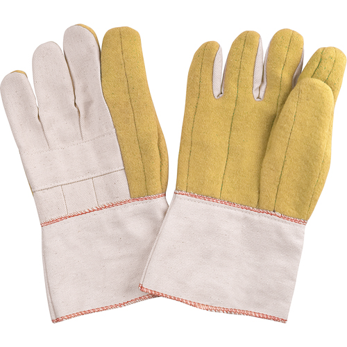 Gants Hot Mill, Coton, T-Grand, Prot&egrave;ge jusqu'&agrave; 482° F (250° C) R.M.G. Prévention