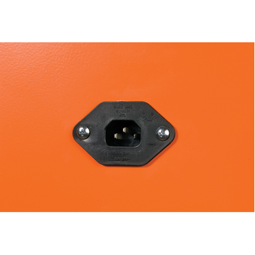 Armoires de rangement pour pr&eacute;paration aux situations d'urgence, Acier, 4 Tablettes, 65" h x 43" la x 18" P, Orange R.M.G. Prévention