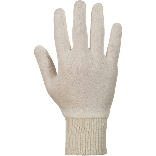 Superior&reg; ML80K Knit Gloves, One Size, White, Unlined, Knit Wrist R.M.G. Prévention