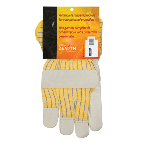 Gants d'ajusteur doubl&eacute;s pour l'hiver &agrave; chaleur sup&eacute;rieure, Grand, Paume en Cuir fleur de vache, Doublure en Thinsulate R.M.G. Prévention