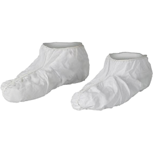 KleenGuard A40 Shoe Covers, Medium, Vinyl, White R.M.G. Prévention