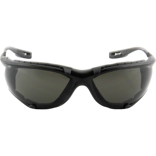 Virtua Safety Glasses with Foam Gasket, Grey/Smoke Lens, Anti-Fog, ANSI Z87+/Meets/Exceeds CSA Z94.3 R.M.G. Prévention