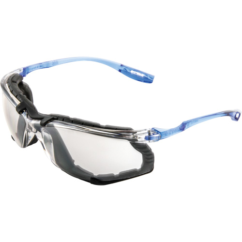 Virtua Safety Glasses with Foam Gasket, Indoor/Outdoor Mirror Lens, Anti-Fog, ANSI Z87+/Meets/Exceeds CSA Z94.3 R.M.G. Prévention