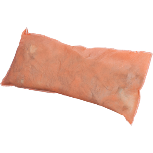 Sorbent Pillow, Hazmat, 18" L x 8" W, 30 gal. Absorbency/Pkg. R.M.G. Prévention