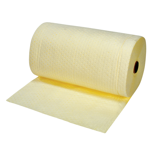Rouleaux absorbants li&eacute;s de premi&egrave;re qualit&eacute;, Lourd, 150' lo x 30" la, Absorption 50 gal. R.M.G. Prévention