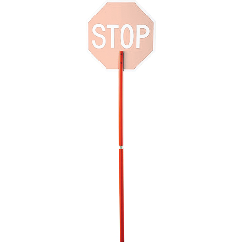 Traffic Control Sign Plastic Handle R.M.G. Prévention