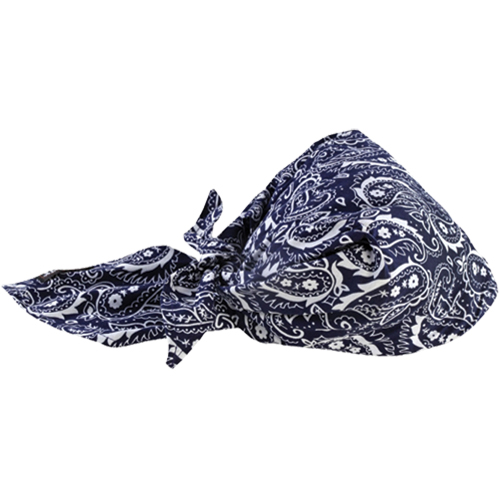 Bandeaux en triangle 6710CT de refroidissement en tissu de serviette Chill-Its, Bleu R.M.G. Prévention