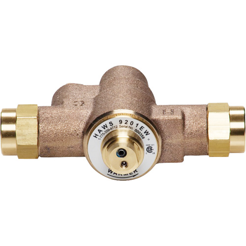 Thermostatic Mixing Valve, 10 GPM R.M.G. Prévention
