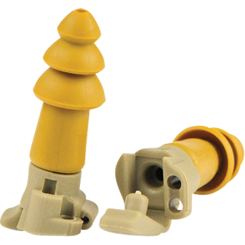 BattlePlugs&reg; Impulse Earplugs, Uncorded, Pair - Plastic Case, 24 dB NRR, Small R.M.G. Prévention