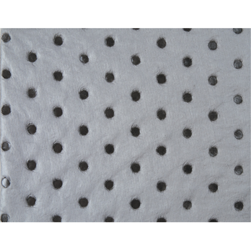 Industrial-Grade Fine Fibre Sorbent Pads, Universal, 15" x 17", 40 gal. Absorbancy R.M.G. Prévention