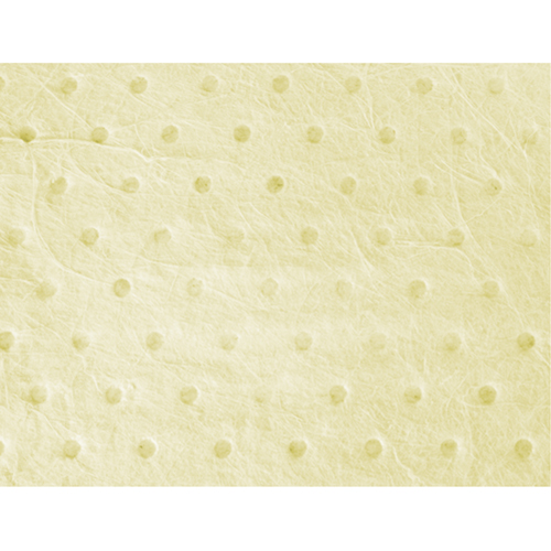 Industrial-Grade Fine Fibre Sorbent Pads, Hazmat, 15" x 17", 40 gal. Absorbancy R.M.G. Prévention