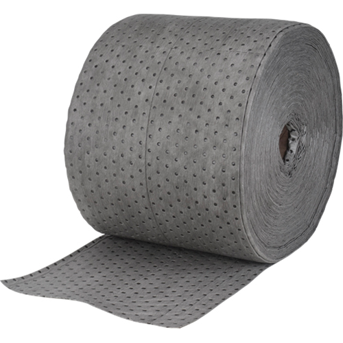 High Traffic Sorbents, Lightweight, 150' L x 15" W, 20 gal. Absorbancy R.M.G. Prévention