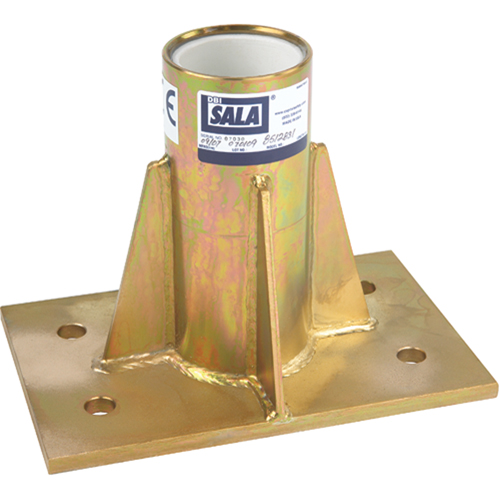 Syst&egrave;mes de sauvetage pour espaces clos - Composants de la potence - Bases fixes permanentes de pointe R.M.G. Prévention