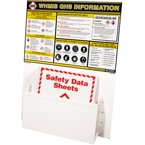 Postes d'information SGH, Anglais, Compris reliures R.M.G. Prévention