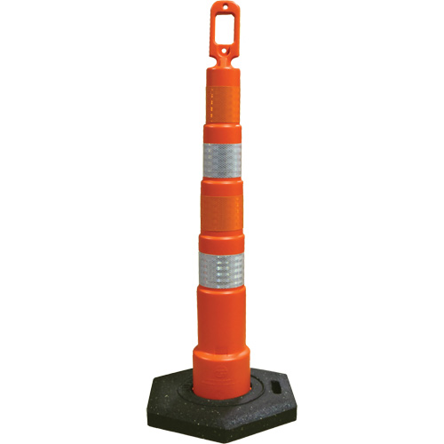 Grip N Go Trim Line Channelizers, 49" High, Orange R.M.G. Prévention