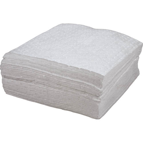 Premium Bonded Sorbent Pads, Oil Only, 15" x 18", 30 gal. Absorbancy R.M.G. Prévention