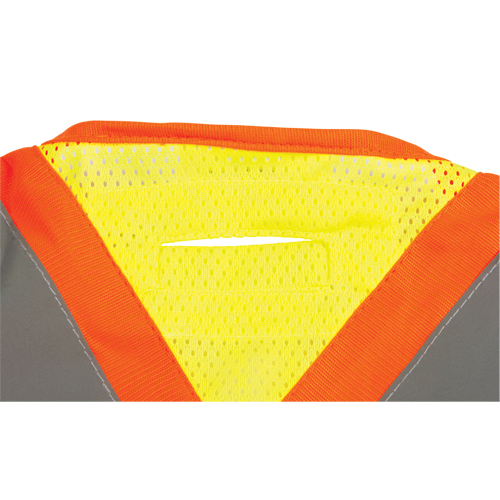 CSA Compliant High Visibility Surveyor Vest, High Visibility Lime-Yellow, 2X-Large, Polyester R.M.G. Prévention