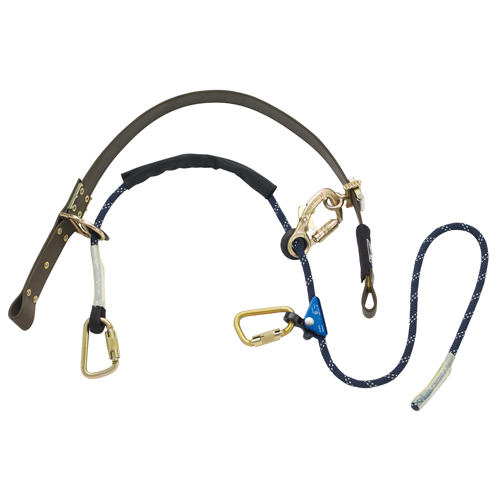 Dispositif &agrave; cordage pour escalade de poteau Cynch-Lok R.M.G. Prévention