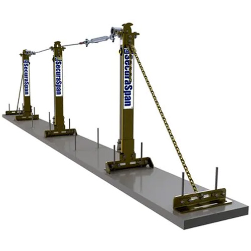 SecuraSpan Loop Rebar Horizontal Lifeline System R.M.G. Prévention