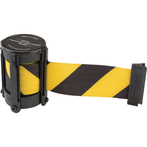 Cassettes de rechange pour Tensabarrier pour l'ext&eacute;rieur, Advance ou StowAway, 13', Ruban Jaune R.M.G. Prévention