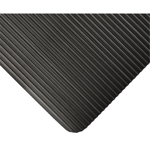 KleenSweep Mat No.391, Runner, 3' x 105' x 1/8", Black R.M.G. Prévention