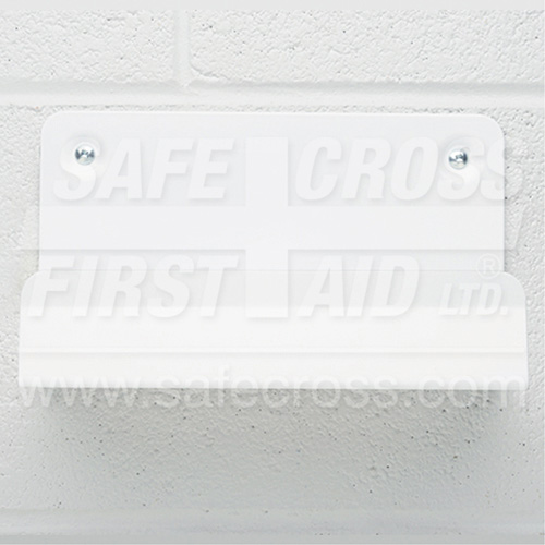 Support mural pour mallette de transport pour solution ophtalmique R.M.G. Prévention