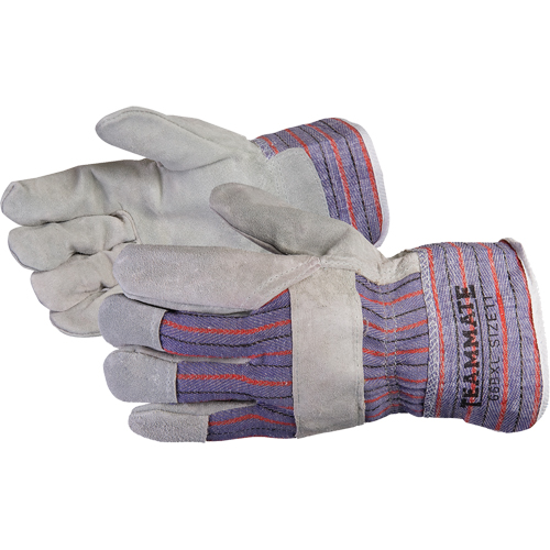 Gants d'ajusteur Endura, T-Grand, Paume en Cuir de vache refendu R.M.G. Prévention