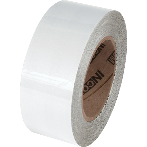 Tuff Mark&reg; Floor Marking Tape, 3" x 100', Polyester, White R.M.G. Prévention
