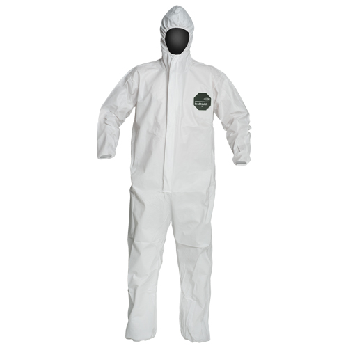 ProShield&reg; 50 Coveralls, Small, White, Microporous R.M.G. Prévention