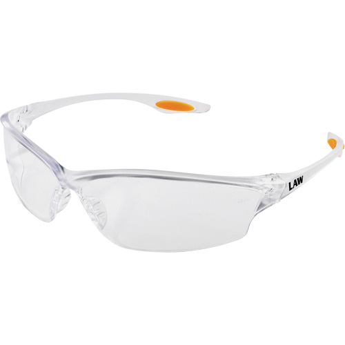 Law&reg; 2 Safety Glasses, Clear Lens, ANSI Z87+ R.M.G. Prévention