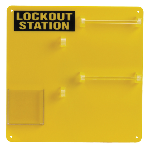 Lockout Board, 12 Padlock Capacity, Padlocks Not Included R.M.G. Prévention