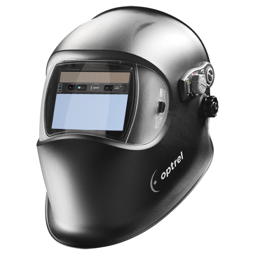E684 Welding Helmets, 3.94" L x 1.97" W View Area, 4/9 - 13/4/5 - 9 Shade Range, Black R.M.G. Prévention